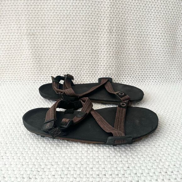 Xero Shoes Men Multi Brown Strappy Z Trail EV Sandals Shoes Size 10 Hook Loop